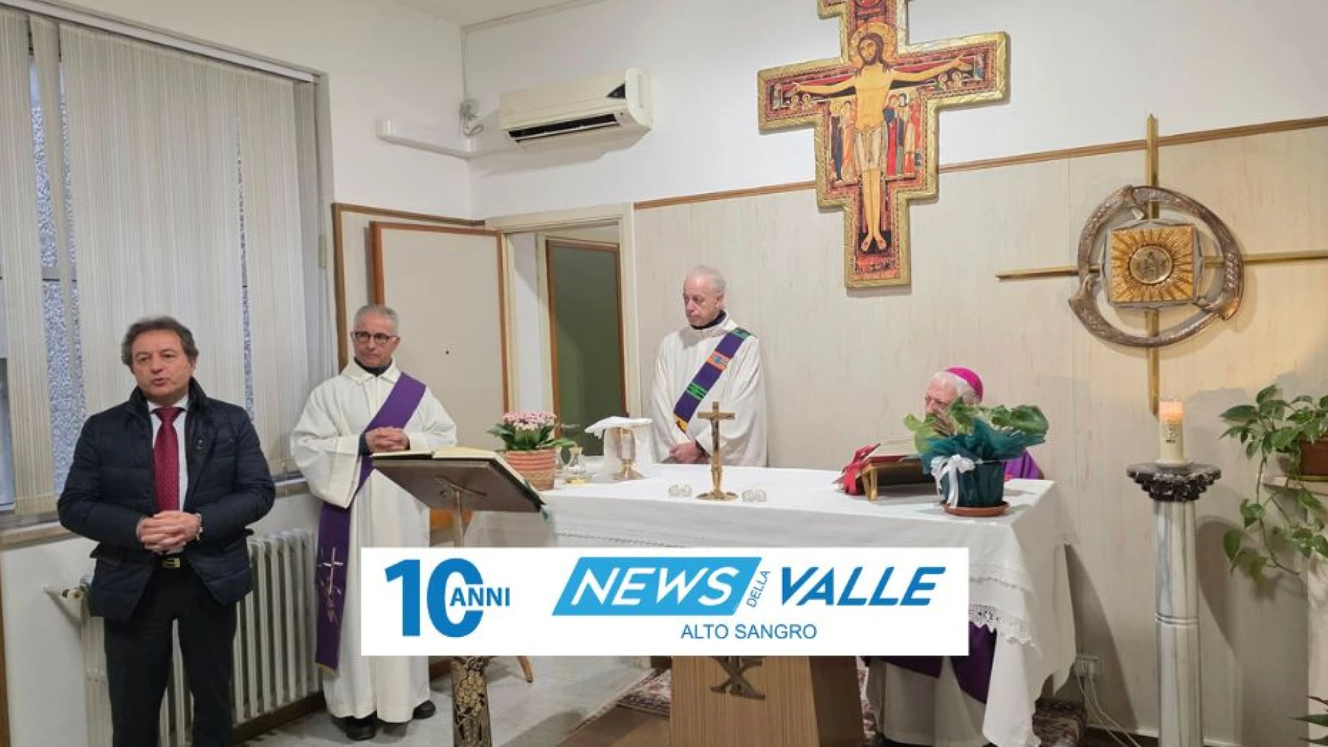 Ospedale Cardarelli: una carezza di speranza nel precetto Pasquale.